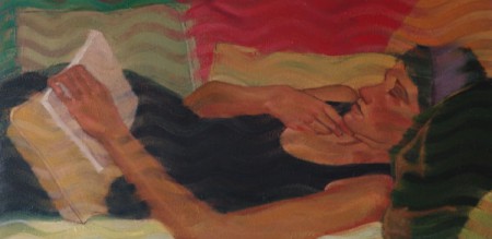 5 -mujer oleo tela 50x 40cm 2009