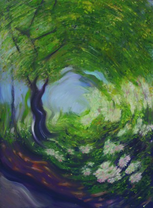 flores    oleo tela    120x 150cm    2006